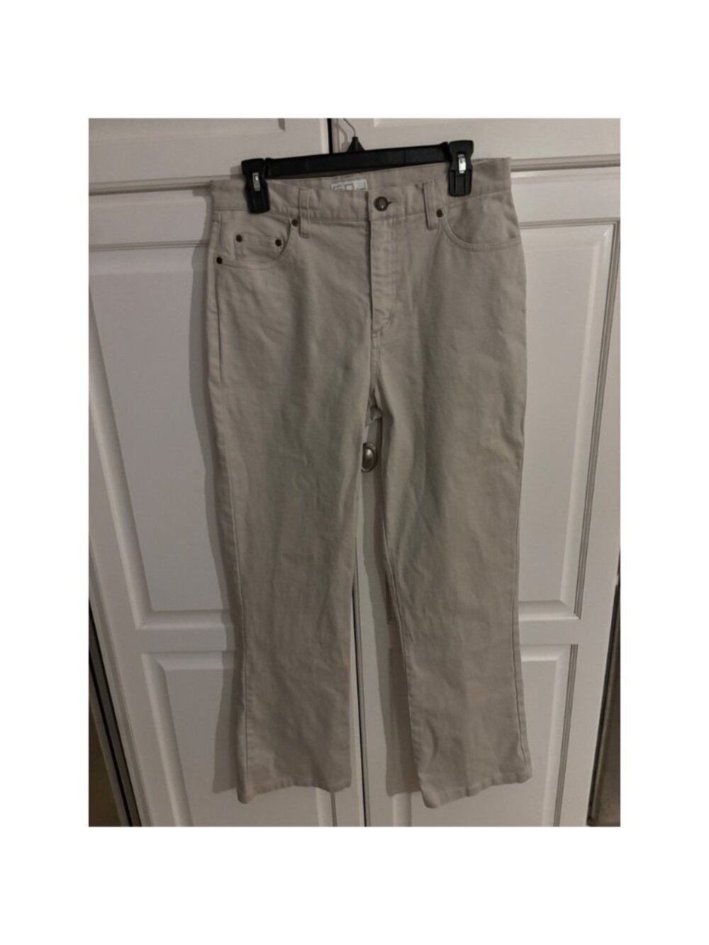 FDJ French Dressing‎ Women Beige Bootcut Jeans Size 10